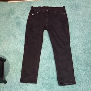 Black Denim Jeans 38x32